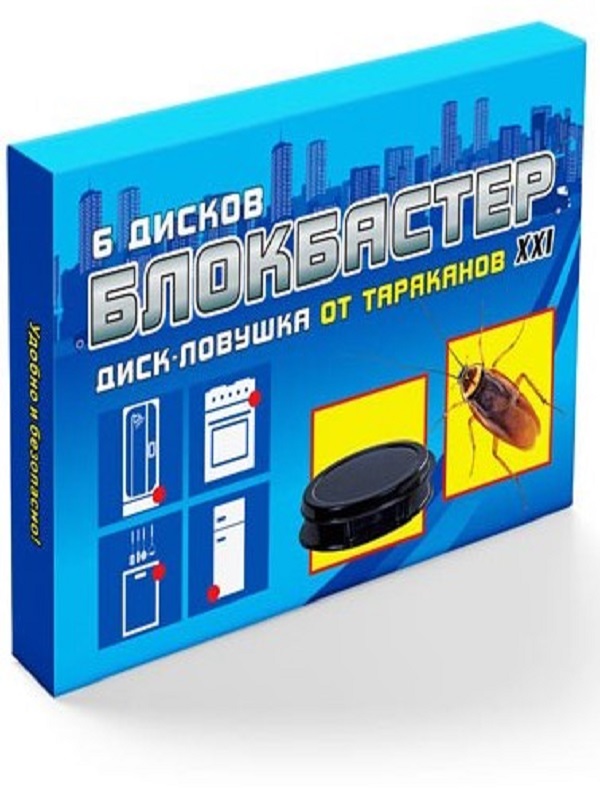 Блокбастер XXI лак, гель, ловушка от тараканов